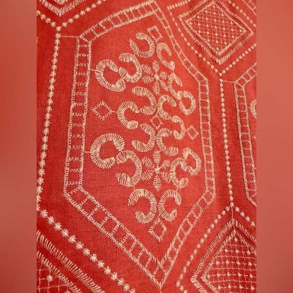 Oversized Embroidered Kimono Coat - Picture 6 of 8